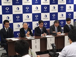 阪大発ベンチャー「株式会社リモハブ」への投資実行について記者発表が行われました。